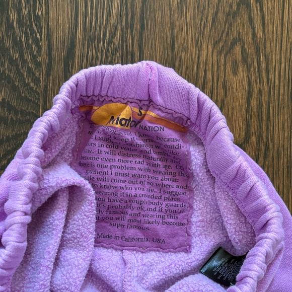 Aviator nation purple sweatpants - Picture 3 of 4